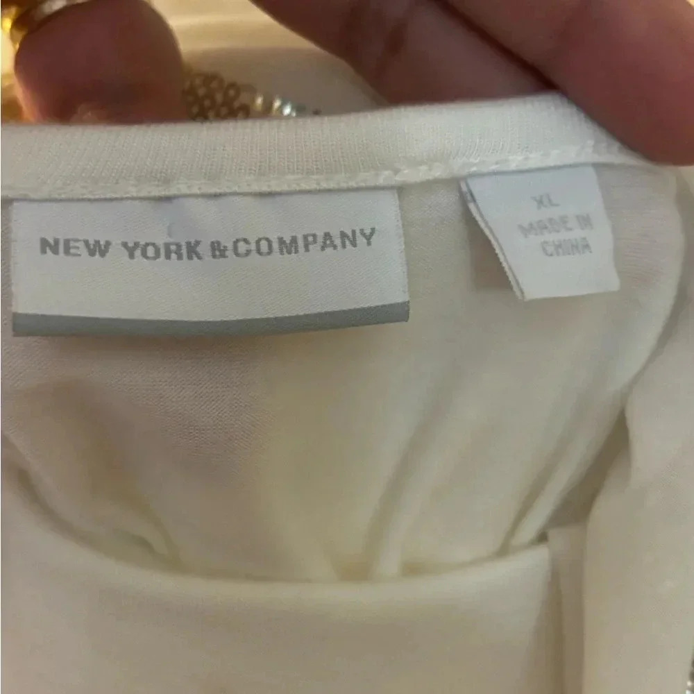 New York & company shirt and tank top - Picture 2 of 2